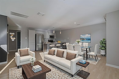 Living Room Virtual Staged