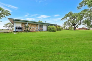 Home on 13.84 acres.
