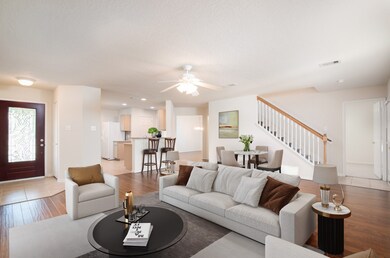 Virtually Staged Living Room