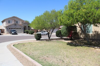Front showing corner lot