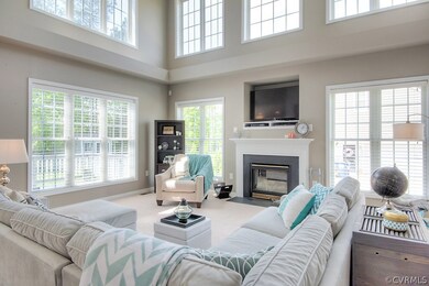 Alternate view of the family room.