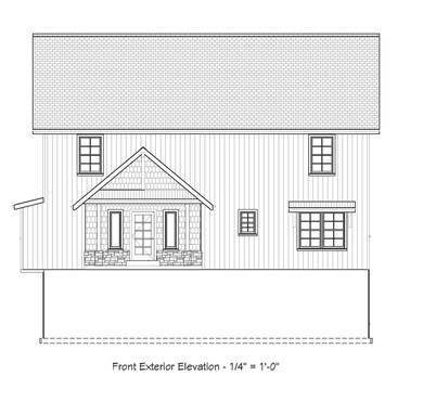 walk out basement front