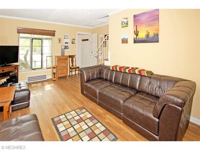 Spacious Living Room Hardwood Floors