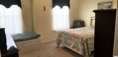 Very open and spacious with window seating at the 