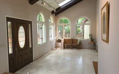 Entrance Bright with Travertine