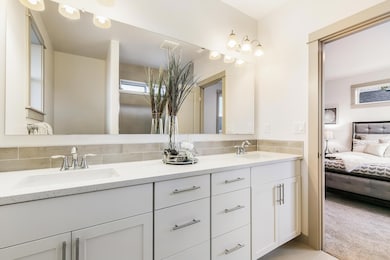 Harrison Main Bathroom with View of Bedr