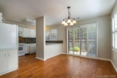 Dining area and kitchen