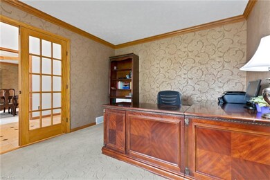1st floor office with French doors