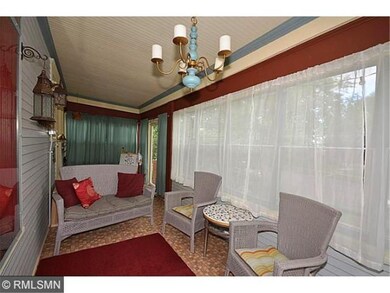 Charming front porch  - a great place to have your
