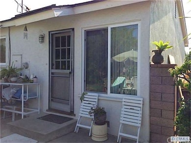 Back door from kitchen