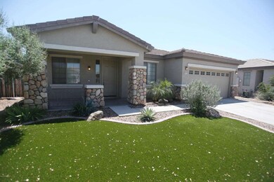 Front elevation with Beautiful Turf