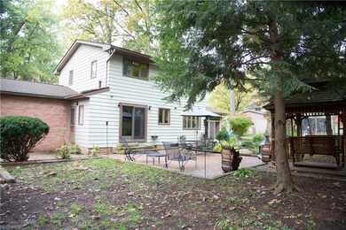 Another view of the backyard patio spaces. The man