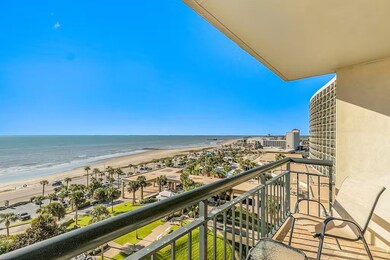 Panoramic Gulf views stretch east to west from thi