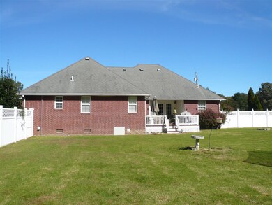 Deck is partially covered