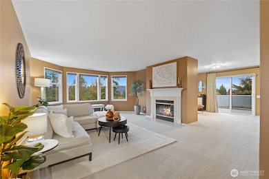 Open living room with views!