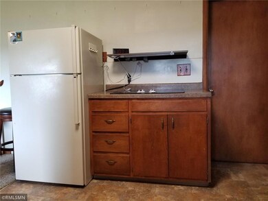 All appliance stay. Door to basement at end of kit