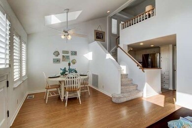 Large living and dining room combination.