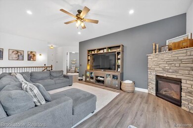 Gas fireplace for added comfort!