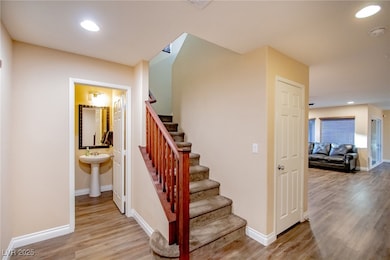 Stairway from front door