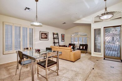 Dining and Living Room with Front Entry