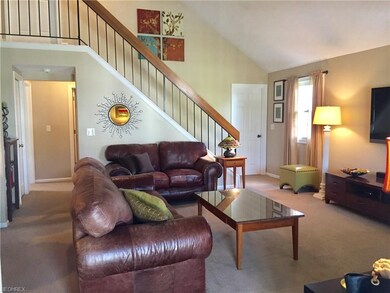 Standing in the foyer, you can see the spacious li