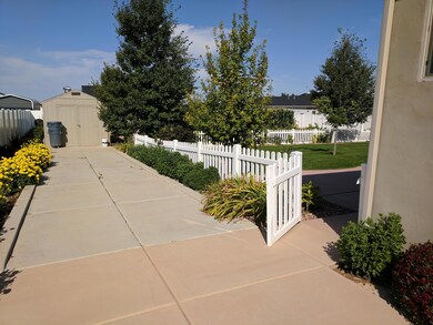 Behind double gate
