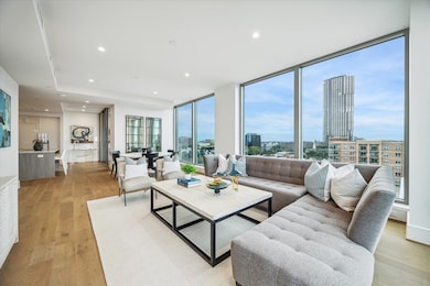 The open-concept layout is perfect for both entert