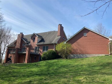 All  Brick back side and deck columns