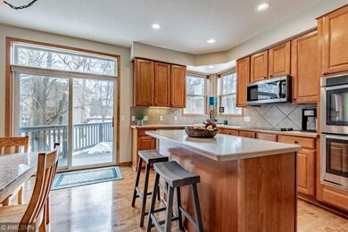 Spacious gourmet kitchen with NEW stainless steel 