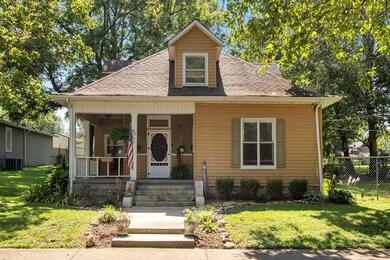This two story home has been standing over 120+ years and has lots of potential