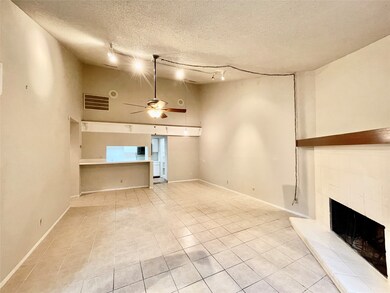 Spacious living room dining room area.