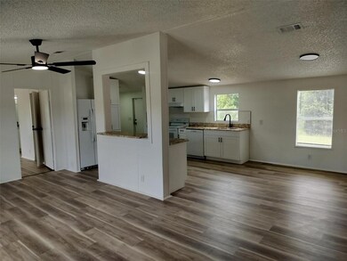 Living, Dining, Kitchen