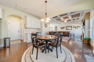 Breakfast Room in open floor plan