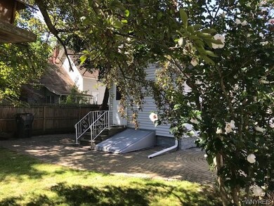 Walk in basement and entrance to back hall and kit