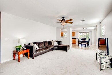Spacious living room