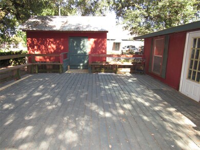 Enjoy your evenings out on the deck under the shade trees.