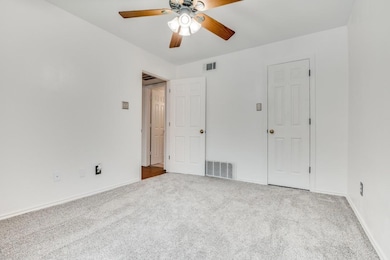 Bedroom includes fresh carpet, walk in closet and 