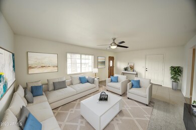 Living Room - Virtually Staged
