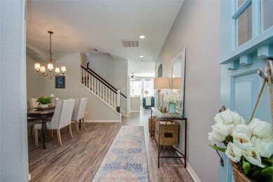 Inviting entry way leads into this open concept ho