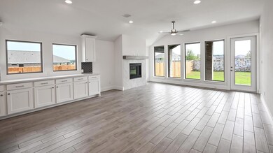 Unfurnished living room featuring healthy amount 