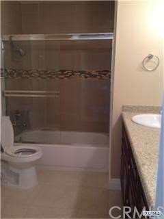 Completely remodeled Full Bath with double sinks