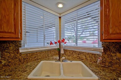Granite countertops and back splash