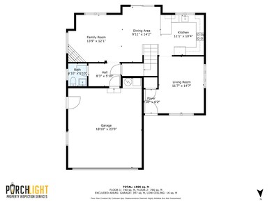 Garfield 1st floor plan