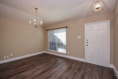 When you come in you will enter to a dining space or a small living space