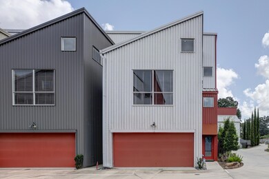 Front elevation of townhome