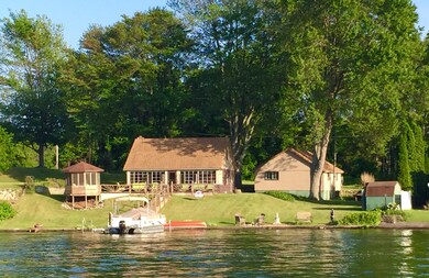 Orchard Drive view from the lake