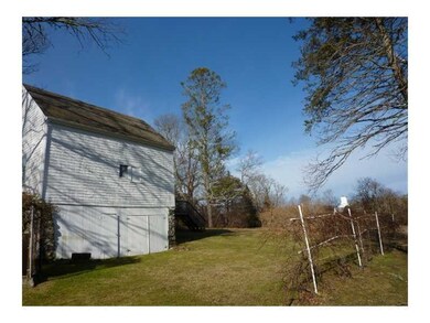 Exterior Back. Rear yard/barn