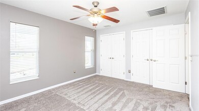 Bedroom 2 with dual closets