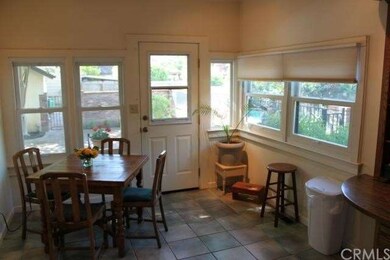 Breakfast room off kitchen.