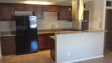 Kitchen at angle